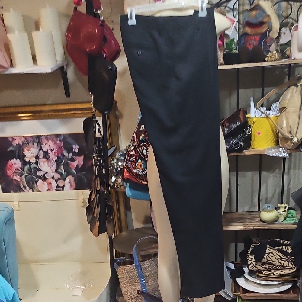 Black Maxi Pencil Skirt with Slit for Casual Wear